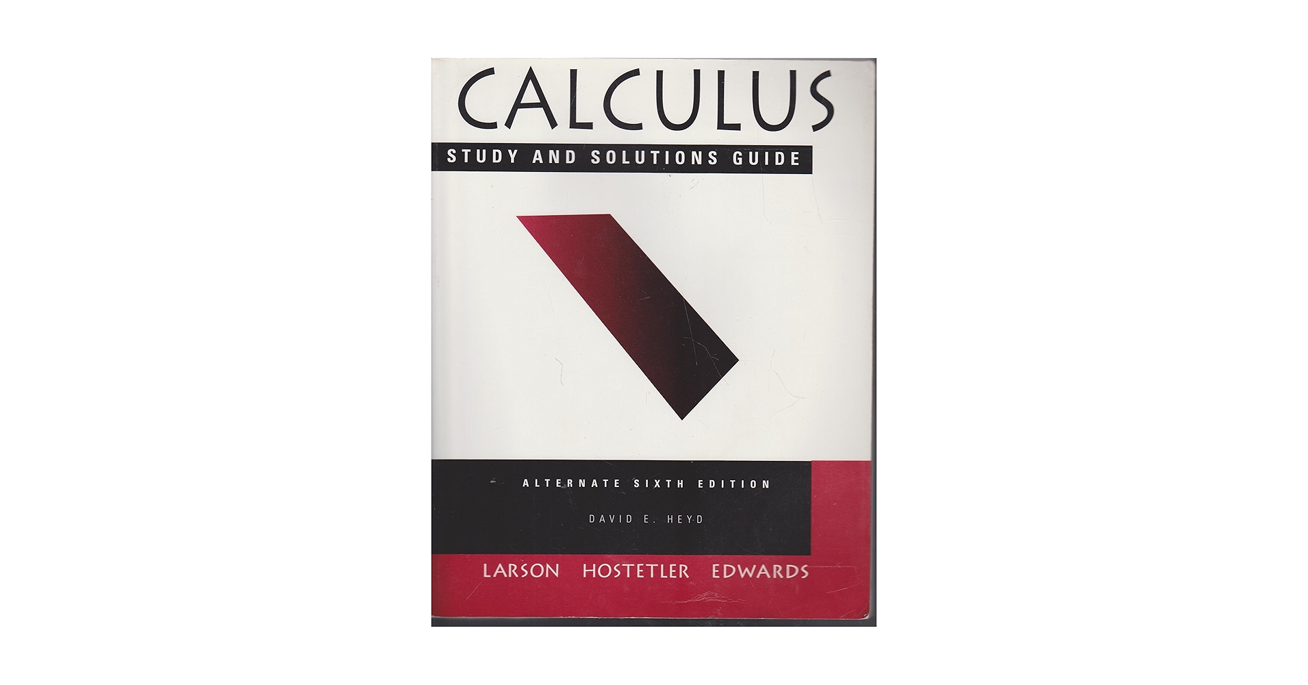 Calculus With Analytic Geometry, Alternate (Study and